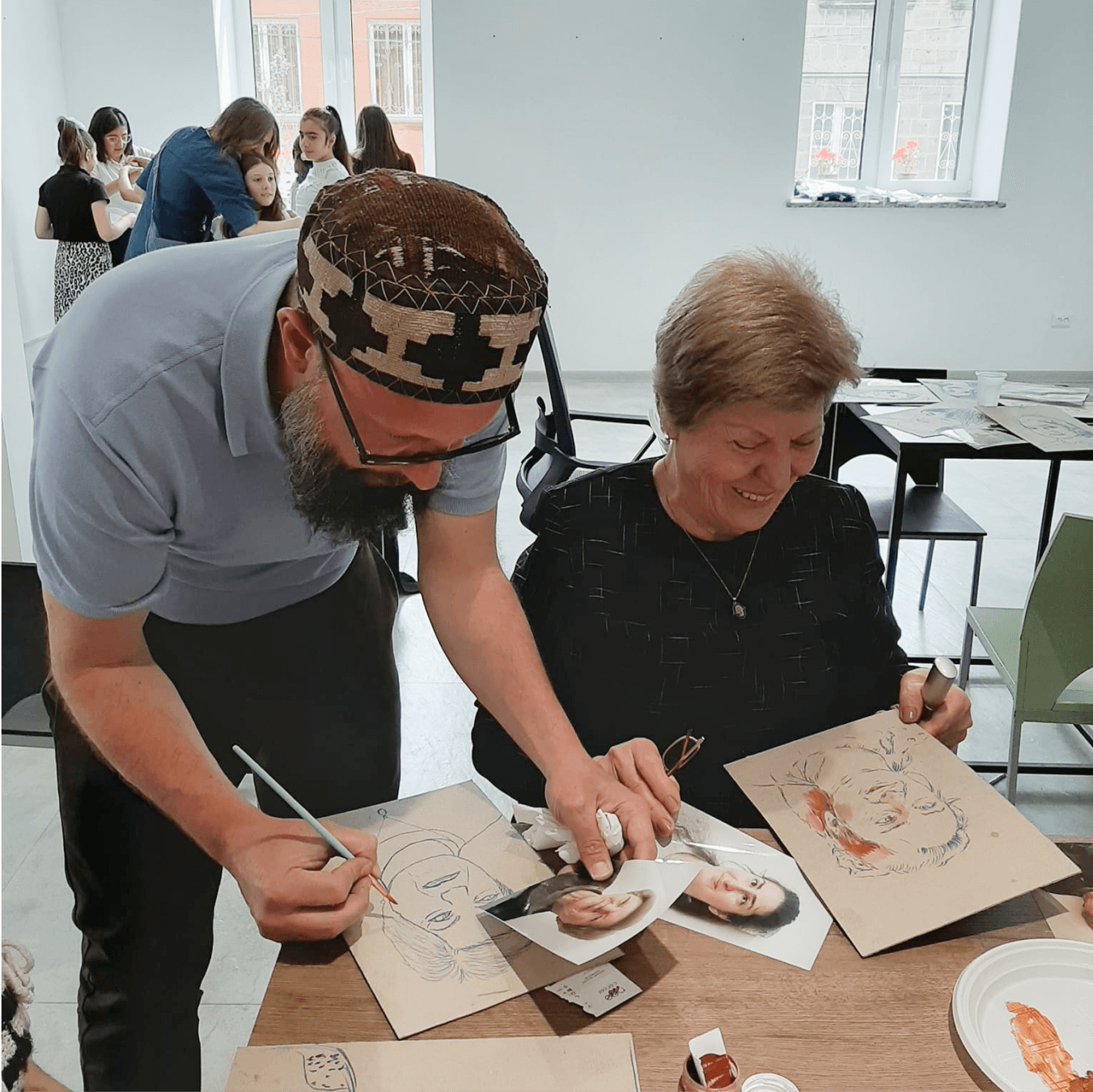 A SENIORS' CLUB TO BREAK ISOLATION